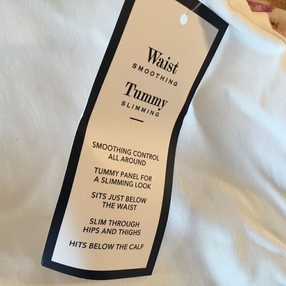 NWT Charter Club White Stretch Capri’s Women’s 12 - Picture 3 of 13